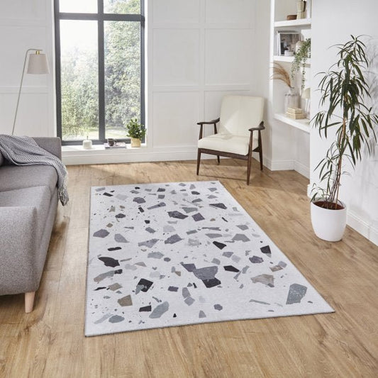 Force K7282 Ivory/Grey Rug - Love-Rugs