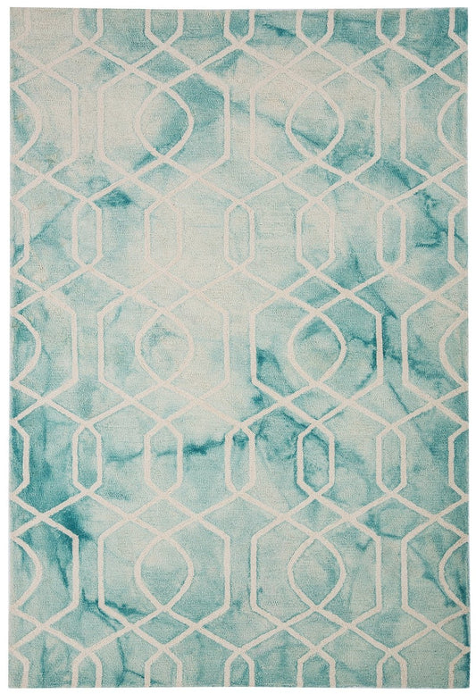 Fresco Aqua Rug - Love-Rugs