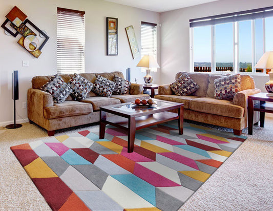 Funk Honeycomb Bright Rug - Love-Rugs alternate image