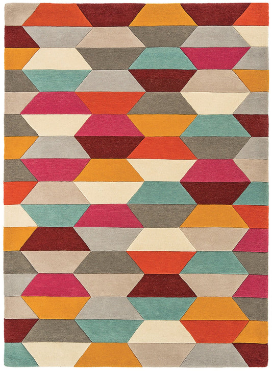 Funk Honeycomb Bright Rug - Love-Rugs
