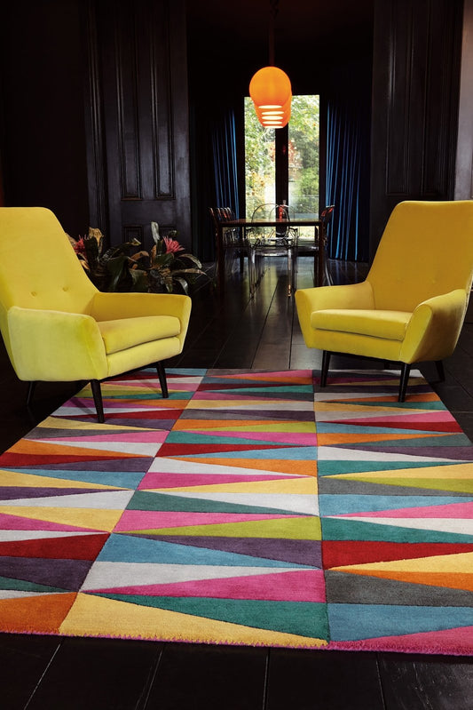 Funk Triangles Rug - Love-Rugs alternate image