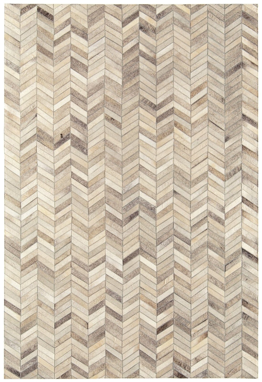 Gaucho Chevron Leather Rug – Love-Rugs