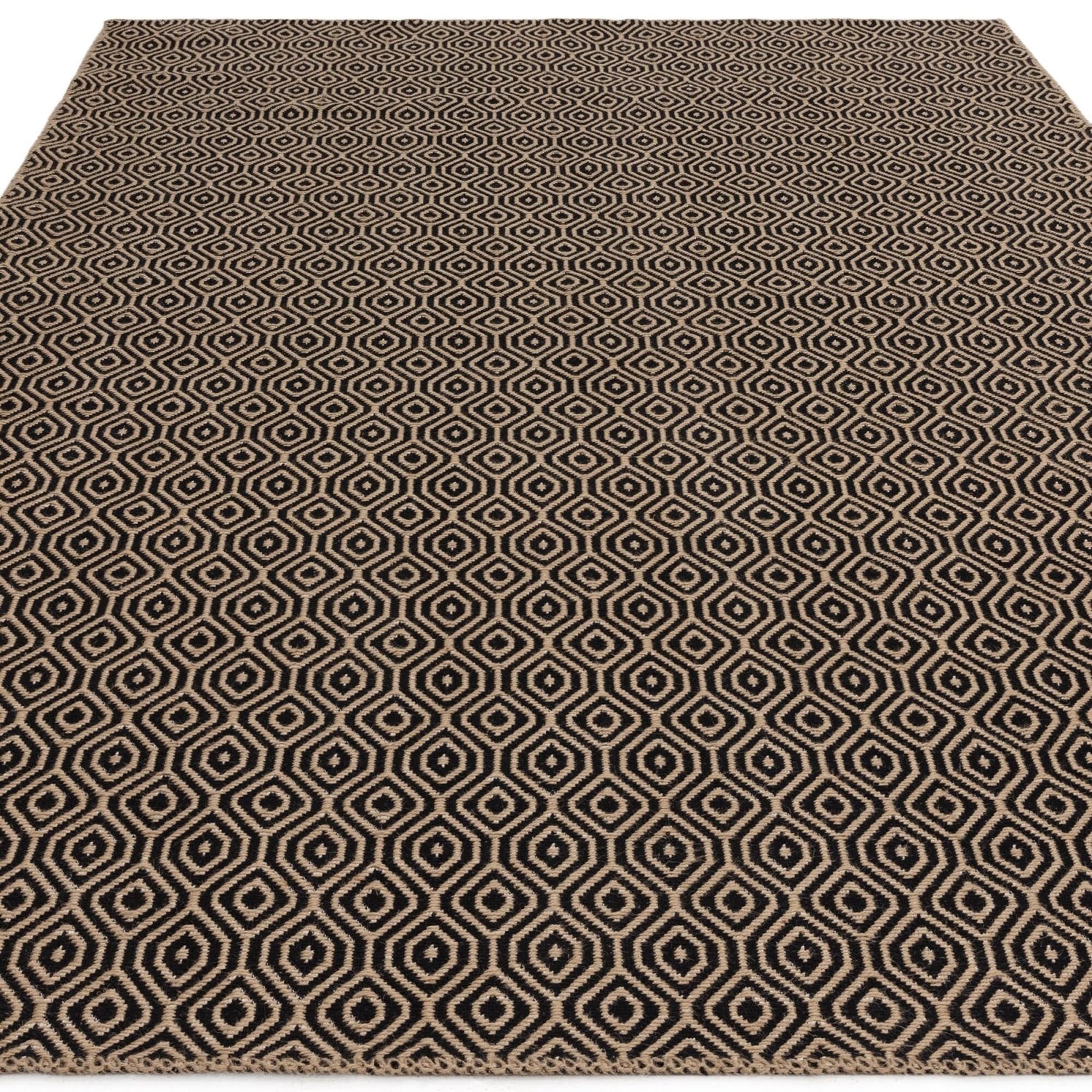 Global Black Mosaic Rug - Love-Rugs
