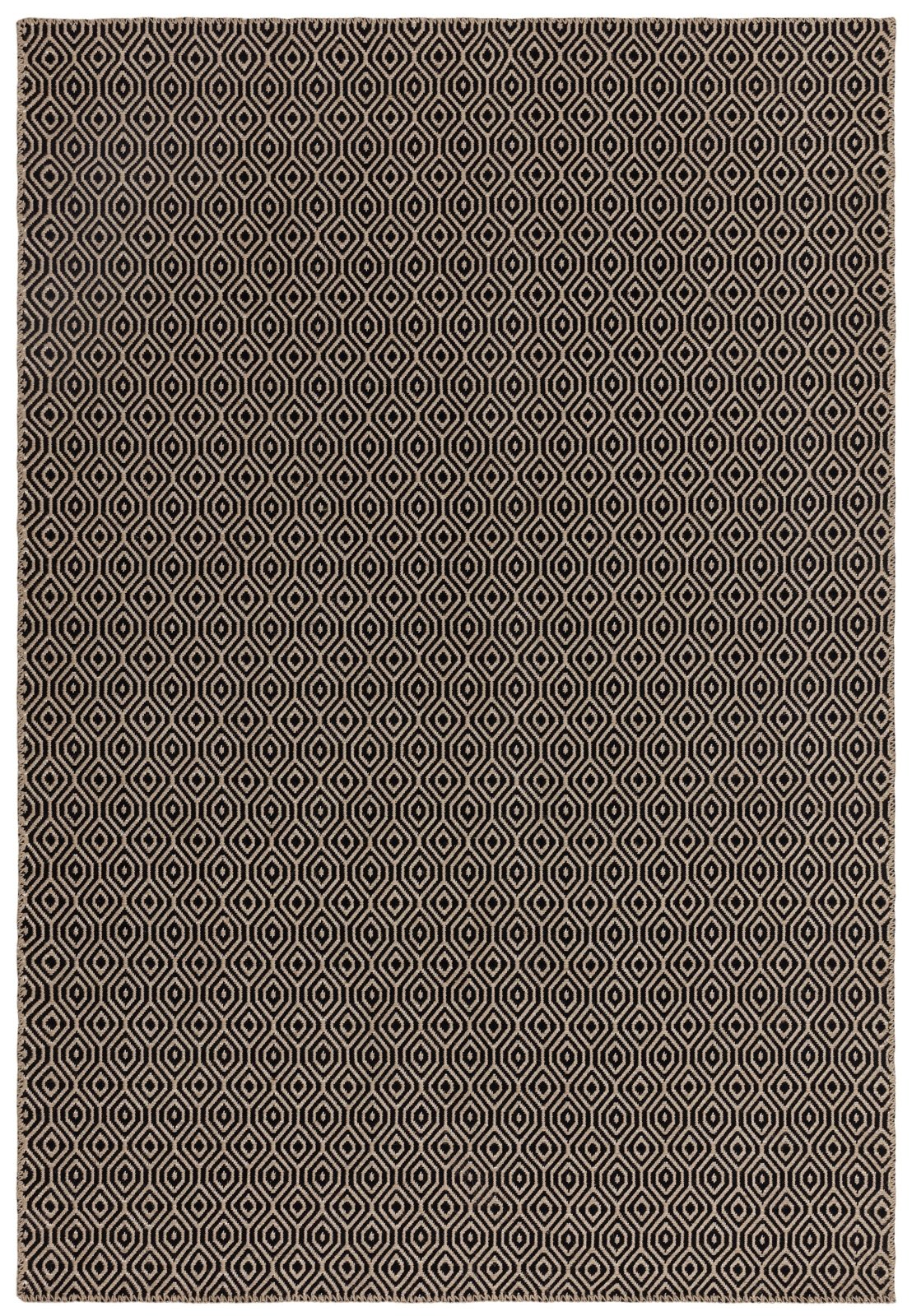 Global Black Mosaic Rug - Love-Rugs