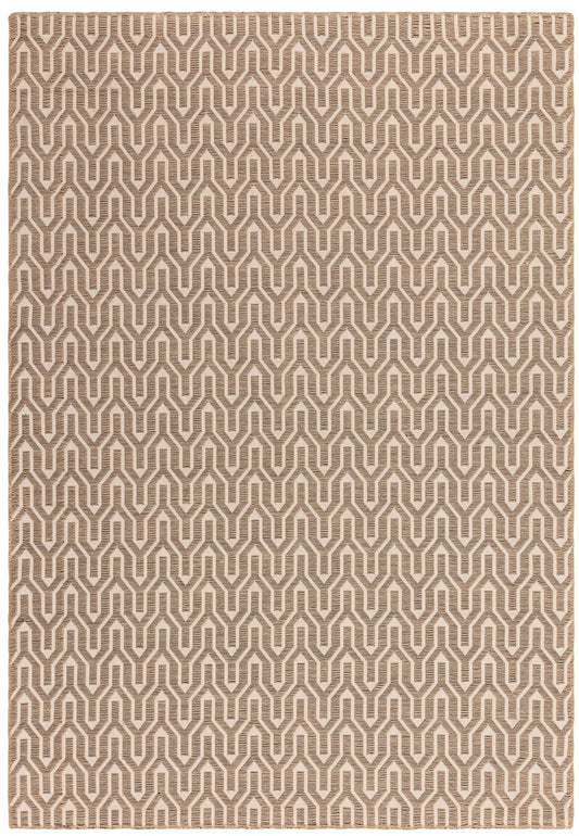 Global Cream Lattice Rug - Love-Rugs
