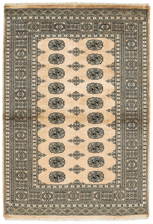Hand-knotted Bokhara Beige Rug - Love-Rugs