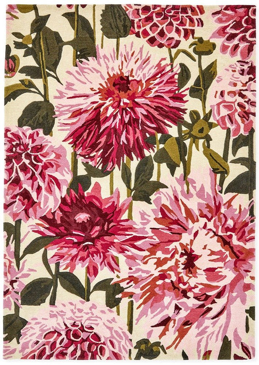 Harlequin Dahlia Fuchsia/Palm 142402 - Love-Rugs
