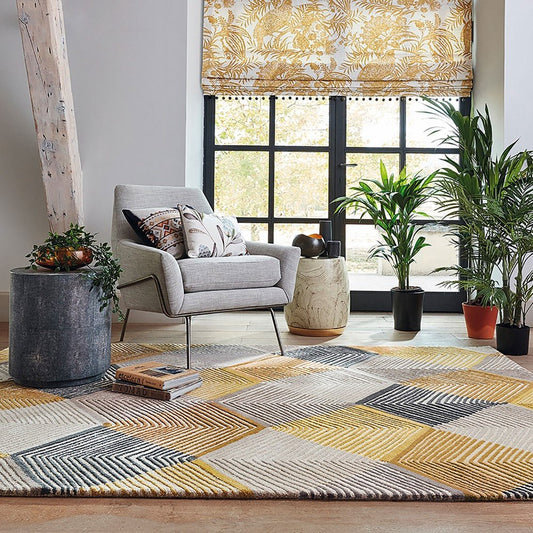 Harlequin Rhythm Saffron 40906 Rug - Love-Rugs alternate image