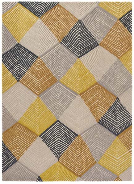 Harlequin Rhythm Saffron 40906 Rug - Love-Rugs