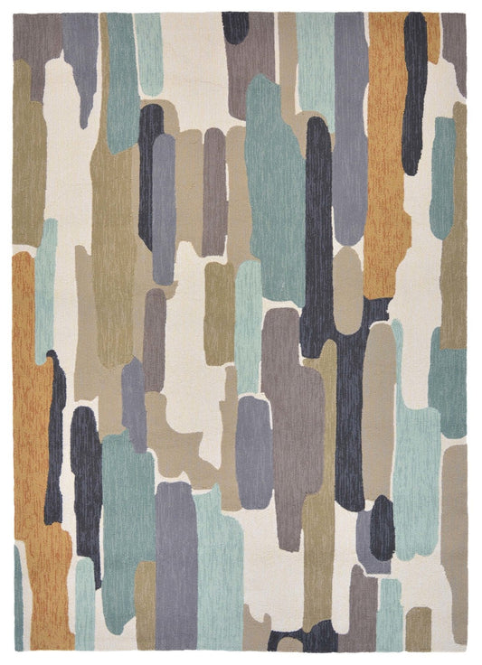 Harlequin Trattino Outdoor Sea Glass 444804 Rug - Love-Rugs