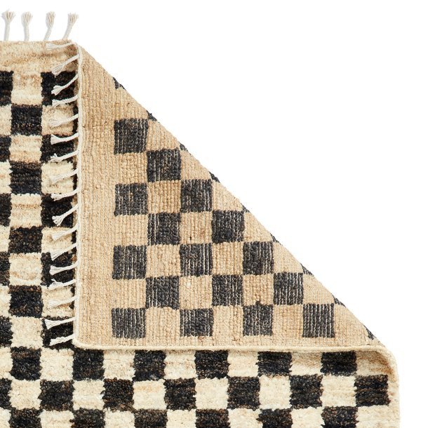 Double Rug Check Hemp 25688 Multi Check Rug – Love-Rugs