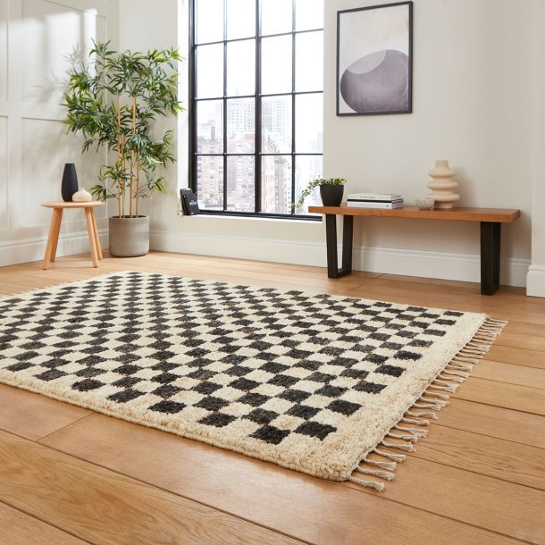 Large Check Rug Hemp 25688 Multi Check Rug – Love-Rugs