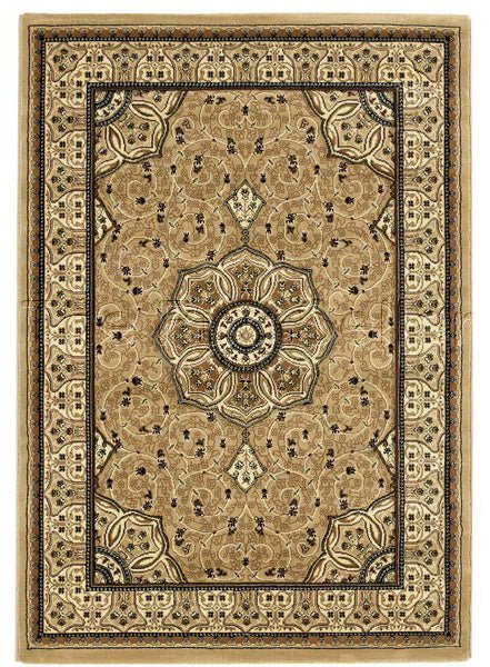 Heritage 4400 - Beige Rug - Love-Rugs