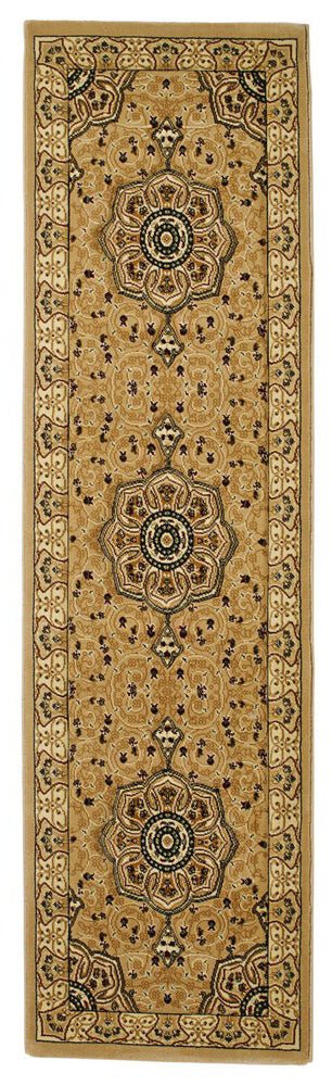Heritage 4400 Beige Runner Rug - Love-Rugs alternate image