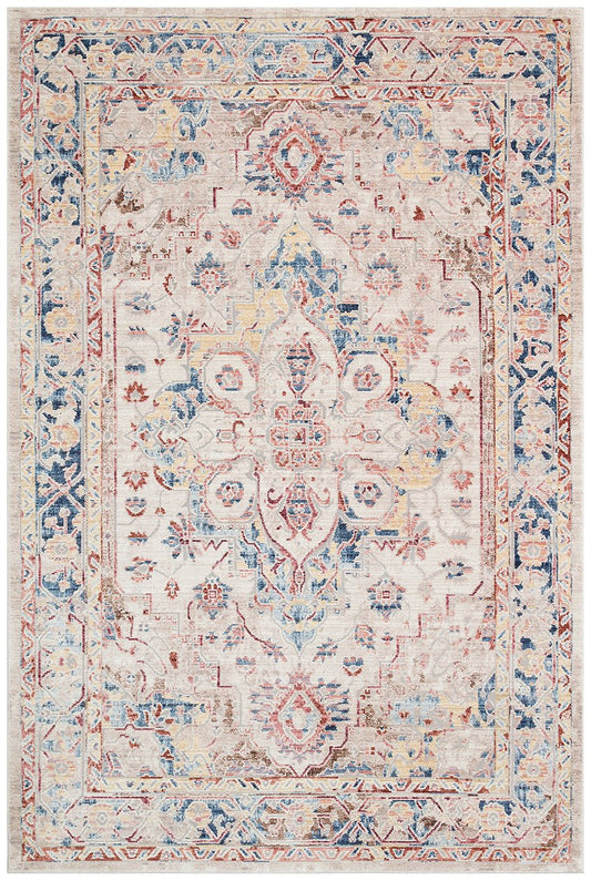 Heritage HRTG101 Ivory Multi Rug - Love-Rugs