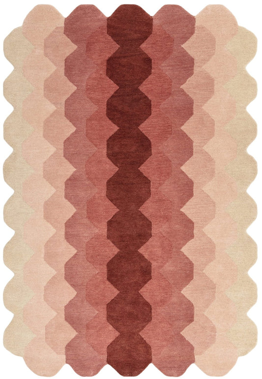 Hive Pink Rug - Love-Rugs alternate image