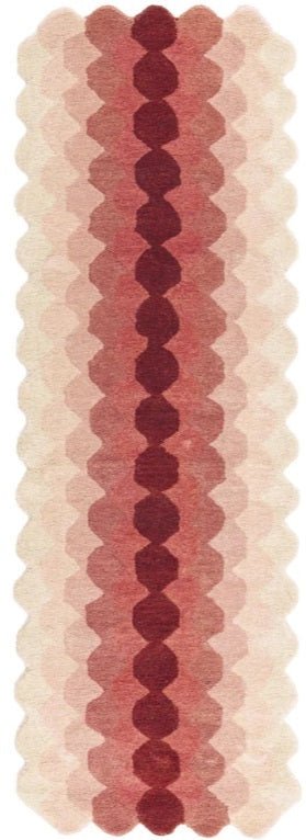 Hive Pink Runner Rug - Love-Rugs alternate image