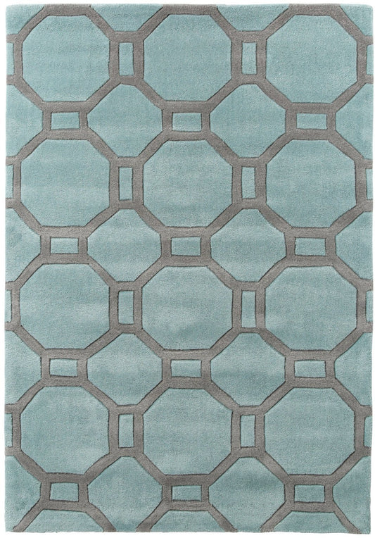 Hong Kong 4338 Blue Grey Rug - Love-Rugs alternate image