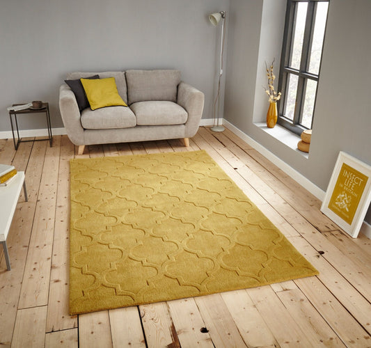 Hong Kong 8583 Yellow Rug - Love-Rugs