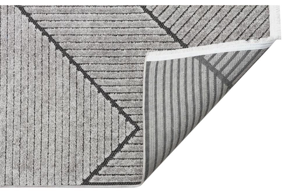 Jazz Rug Jazz JAZ16 Grey Black Rug – Love-Rugs