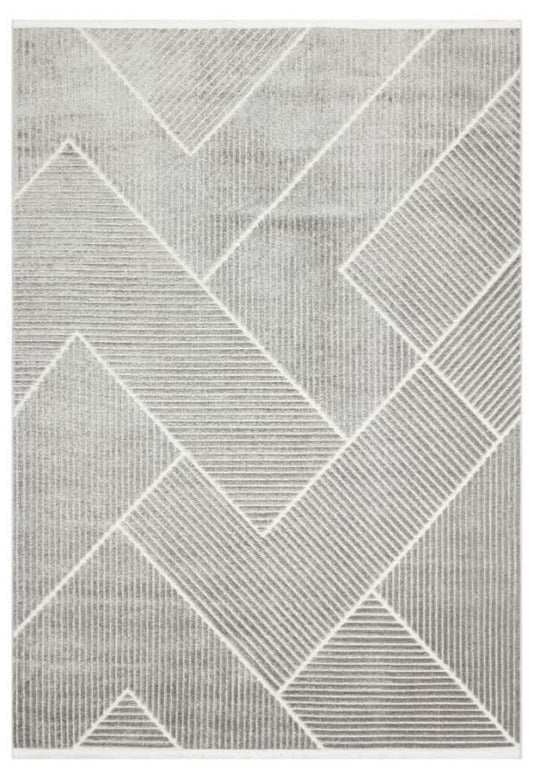 Jazz JAZ17 Silver Rug - Love-Rugs