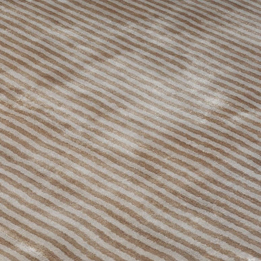 Katherine Carnaby Chrome Stripe Barley Rug - Love-Rugs alternate image