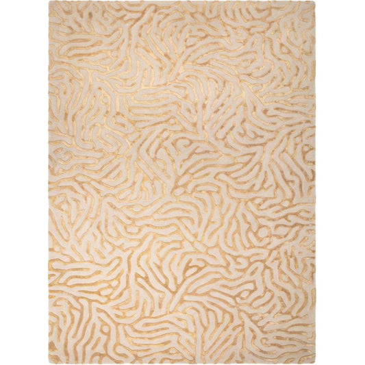 Katherine Carnaby Coral Gold Rug - Love-Rugs
