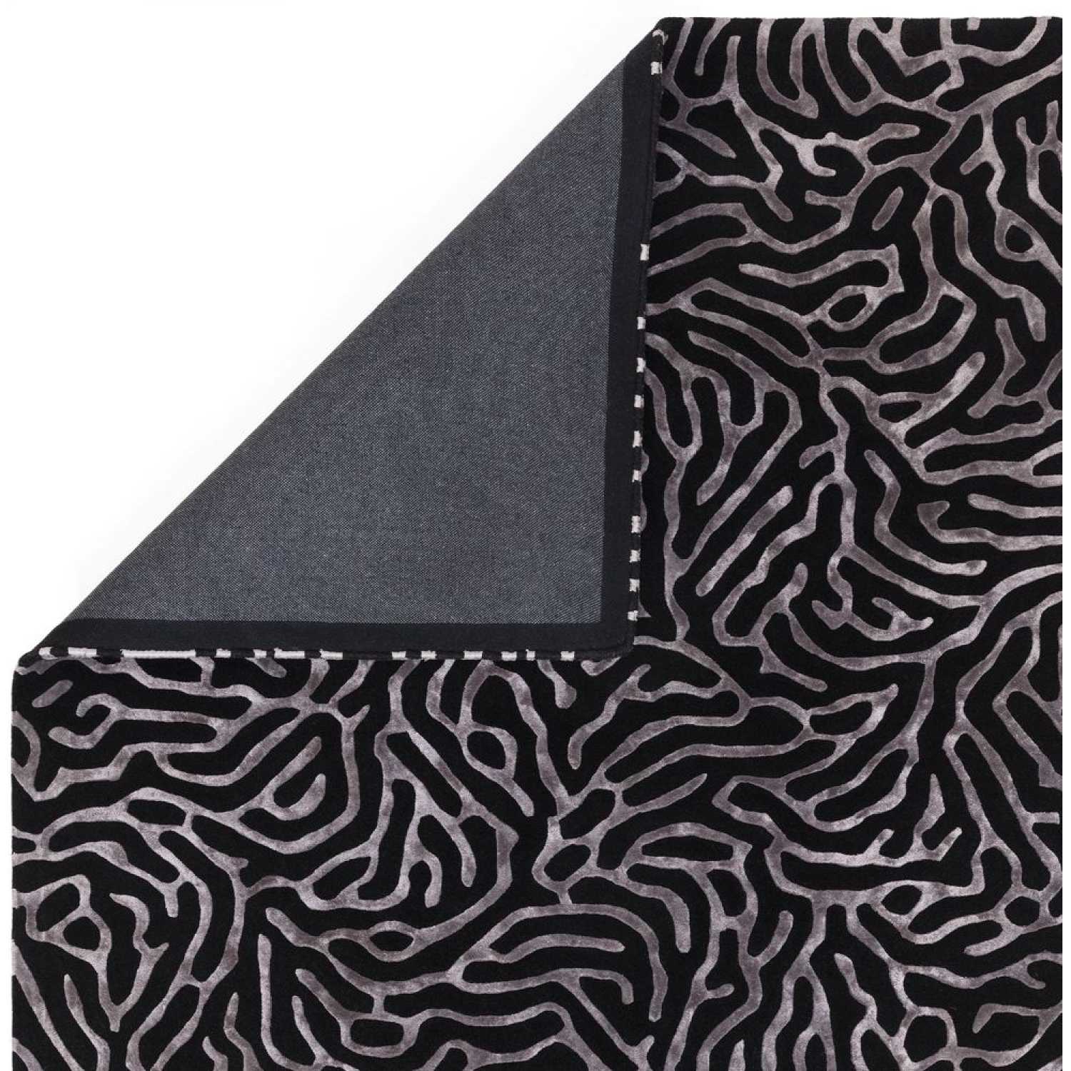 Katherine Carnaby Coral Gunmetal Rug - Love-Rugs