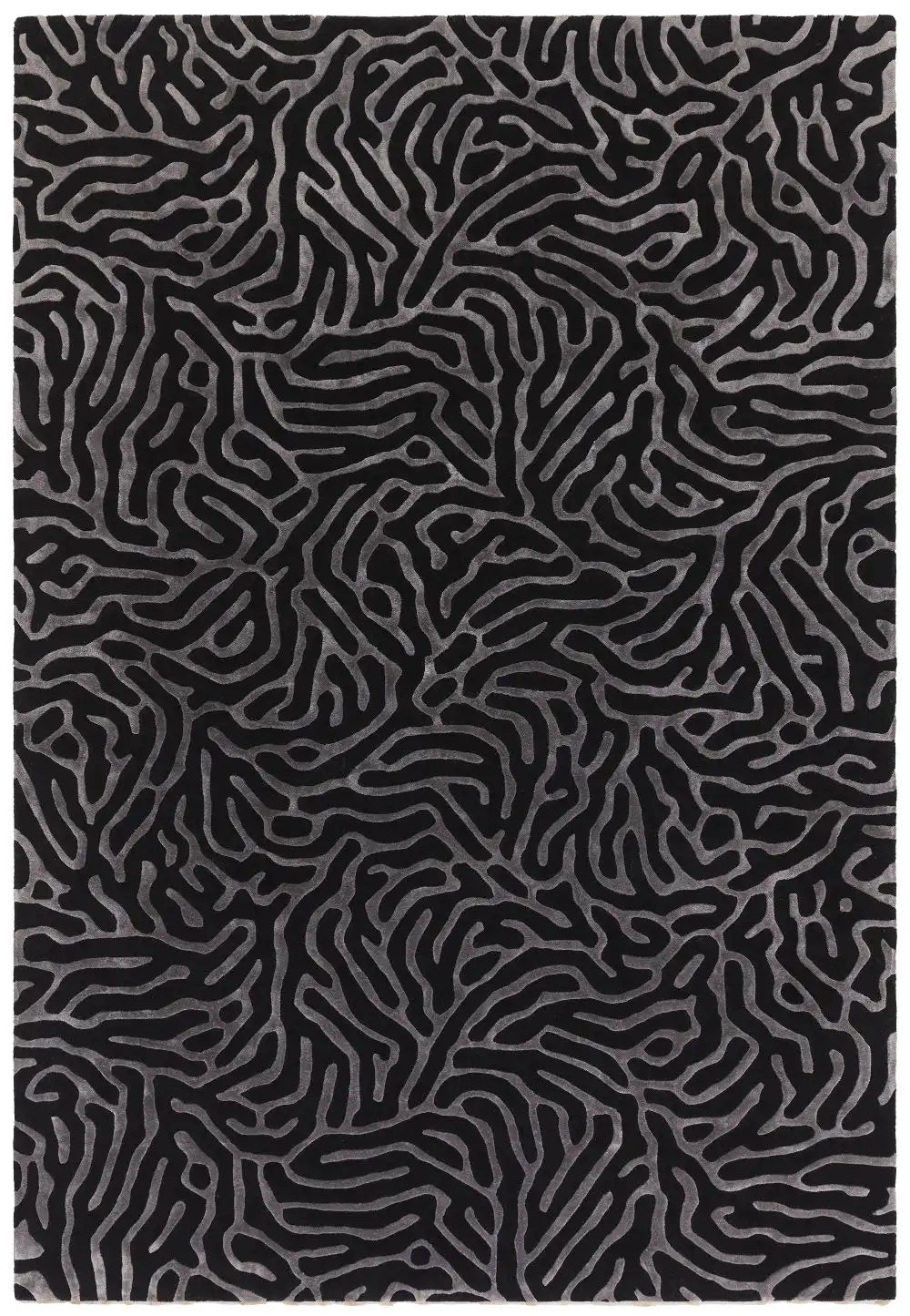 Katherine Carnaby Coral Gunmetal Rug - Love-Rugs