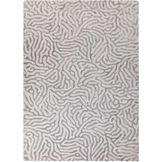 Katherine Carnaby Coral Silver Rug - Love-Rugs
