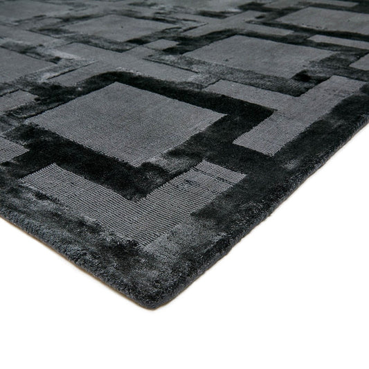 Katherine Carnaby Eaton Black Rug - Love-Rugs alternate image
