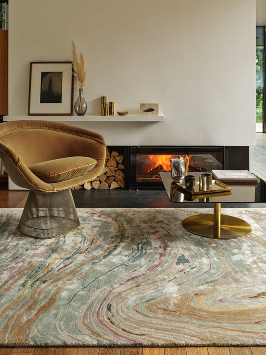 Katherine Carnaby Tuscany Abalone Marble Rug - Love-Rugs alternate image