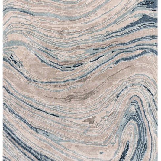 Katherine Carnaby Tuscany Azzuro Marble Rug - Love-Rugs alternate image