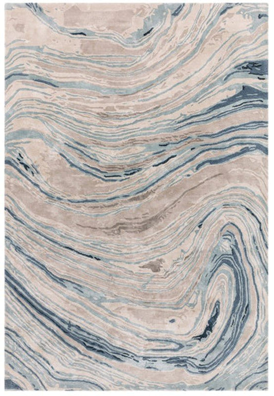 Katherine Carnaby Tuscany Azzuro Marble Rug - Love-Rugs