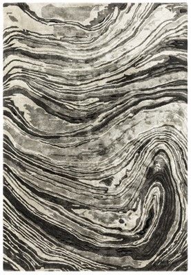 Katherine Carnaby Tuscany Marquina Marble Rug - Love-Rugs