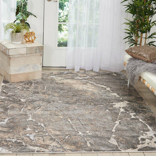 Kathy Ireland Heritage K1351 Grey Rug - Love-Rugs