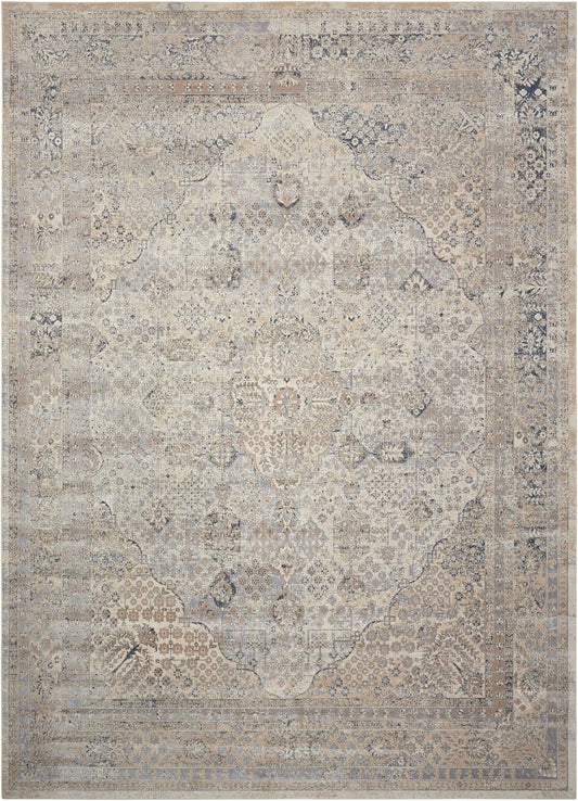 Kathy Ireland Malta MAI01 IVBLU Ivory Blue Rug - Love-Rugs alternate image