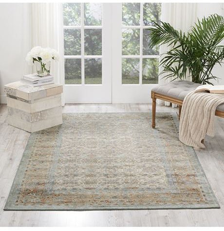 Kathy Ireland Malta MAI09 Slate Rug - Love-Rugs