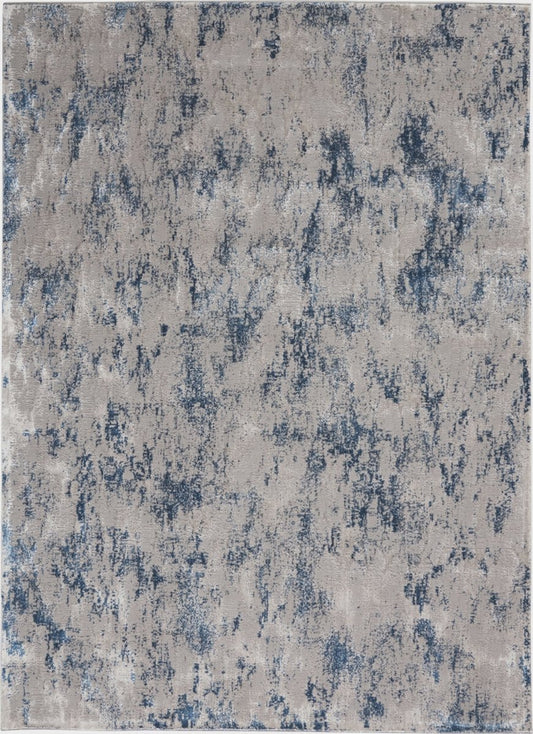 Kathy Ireland Royal Terrace KI45 Grey / Blue Rug - Love-Rugs
