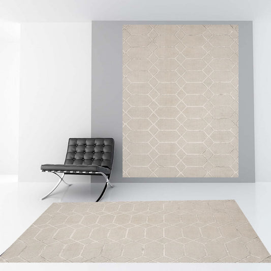 Koko Silver Rug - Love-Rugs alternate image