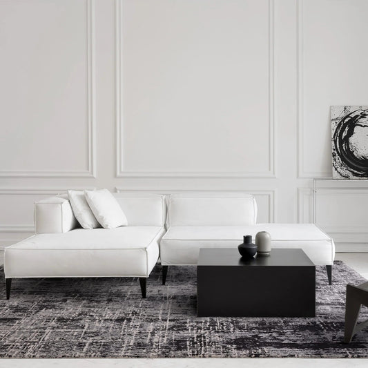 Kuza Abstract Black Rug - Love-Rugs alternate image