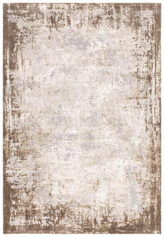 Kuza Borders Beige Rug - Love-Rugs