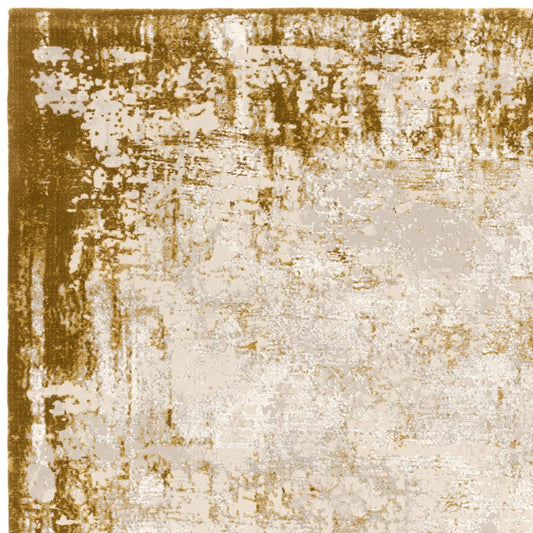 Kuza Borders Gold Rug - Love-Rugs alternate image