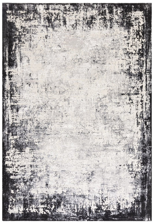 Kuza Borders Grey Rug - Love-Rugs
