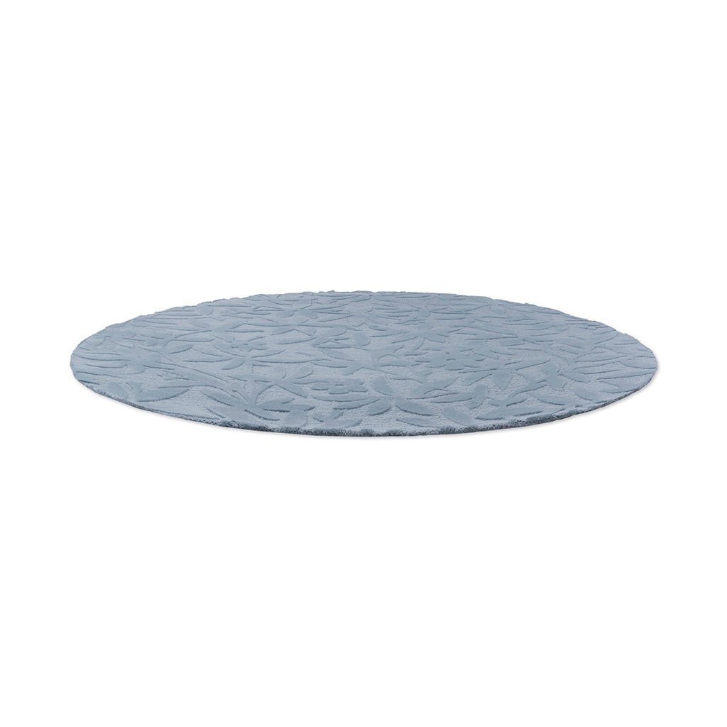 Laura Ashley Cleavers Seaspray 080908 Round Rug - Love-Rugs