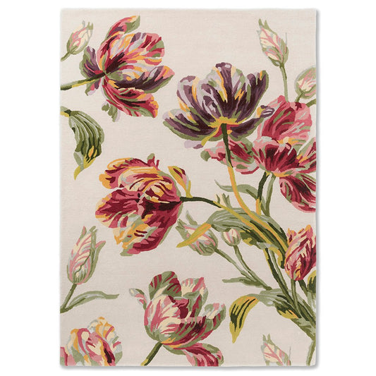 Laura Ashley Gosford Cranberry 081300 Rug - Love-Rugs
