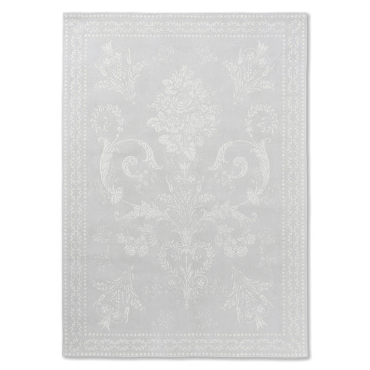 Laura Ashley Josette Dove Grey 081401 Rug - Love-Rugs