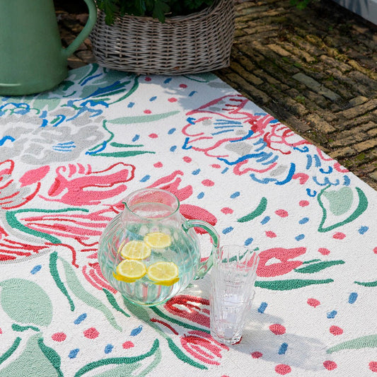 Laura Ashley Lilith Poppy Red Outdoor Rug - Love-Rugs alternate image