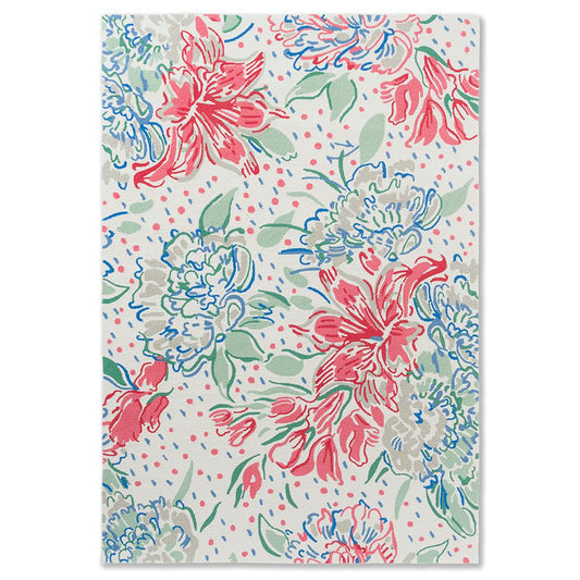 Laura Ashley Lilith Poppy Red Outdoor Rug - Love-Rugs