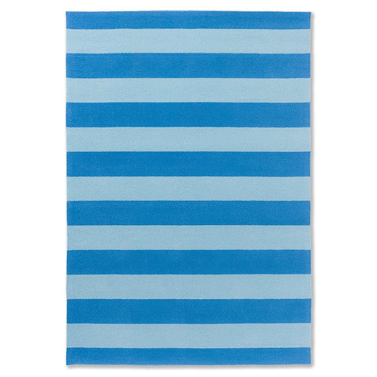 Laura Ashley Lille Sky Blue Outdoor 480008 Rug - Love-Rugs